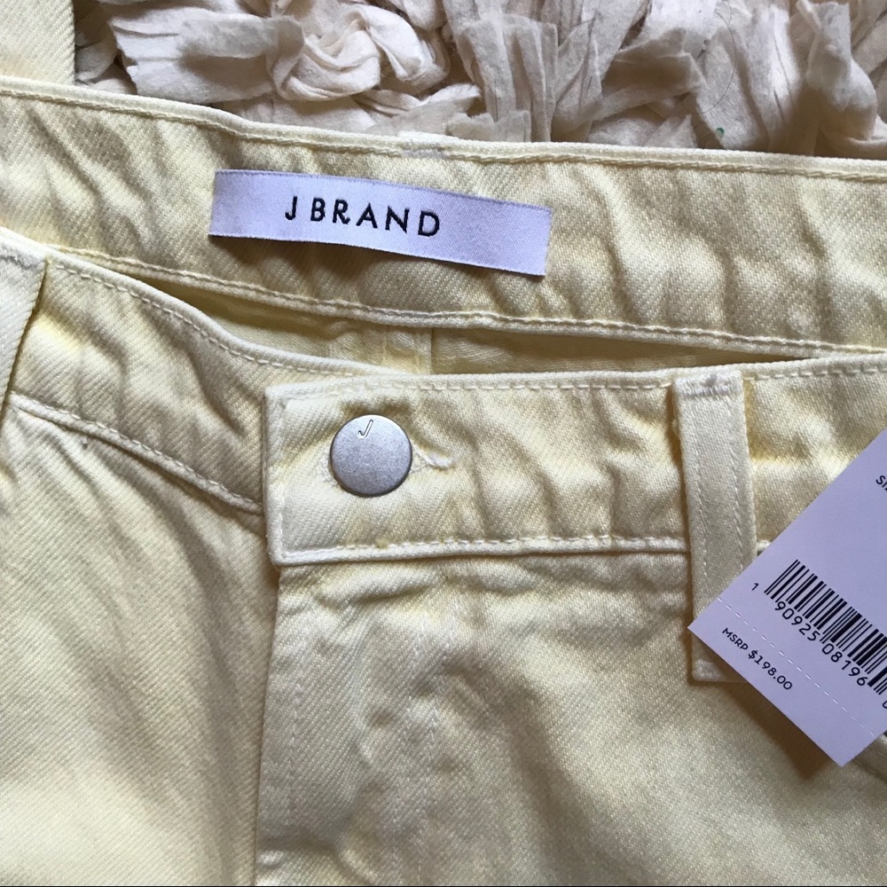 J Brand Sadey mid rise straight leg jeans